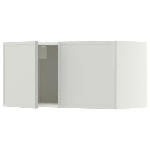 METOD, стенен шкаф с 2 врати, 80x40 см, 296.046.41