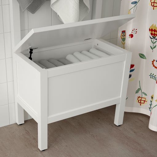 HEMNES, пейка с ракла и поставка за кърпи/4 куки, 303.966.55