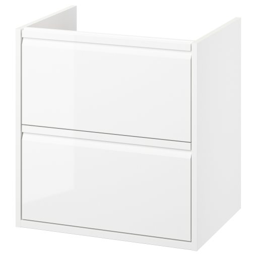 ÄNGSJÖN, шкаф за мивка с чекмеджета, 305.350.86
