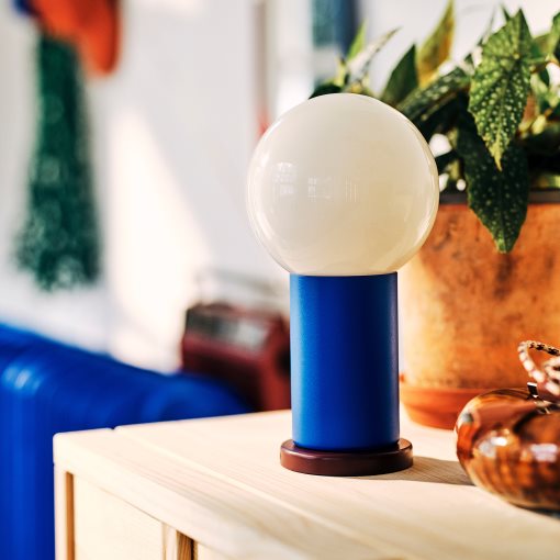 IKEA PS 2026, Преносима LED лампа, на батерии, 22 см, 306.135.69