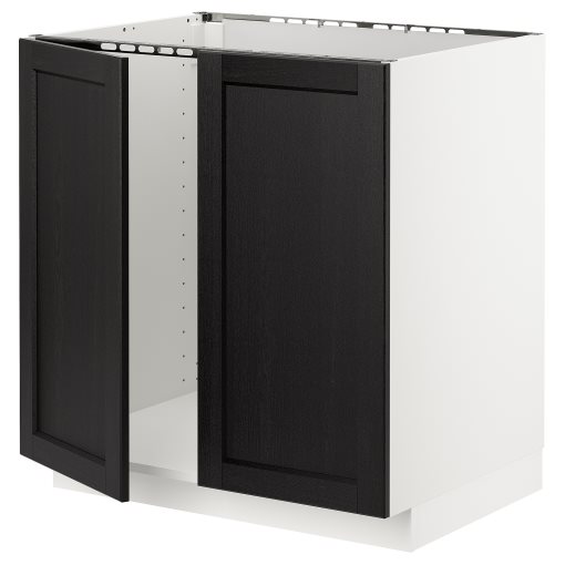 METOD, долен шкаф за мивка+2 врати, 394.589.98