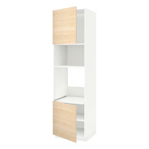 METOD, висок шкф за фурнаа/микровълнова с 2 вр/рфт, 394.599.50