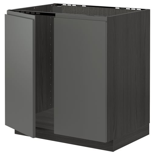 METOD, долен шкаф за мивка+2 врати, 394.601.85
