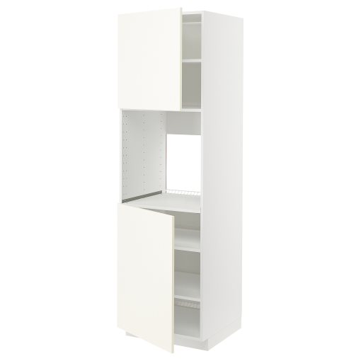 METOD, висок шкаф за фурна с 2 врати/рафт, 395.073.76