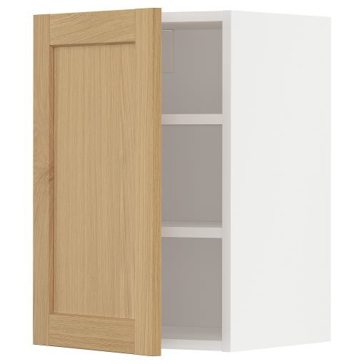 METOD, стенен шкаф с рафтове, 395.093.37