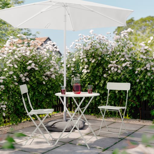 SUNDSÖ, маса с 2 сгъваеми стола, 395.730.26