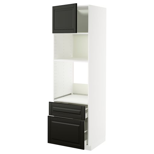 METOD/MAXIMERA, висок шкаф за фурна/микровълнова + вр./2 чекм., 395.790.66