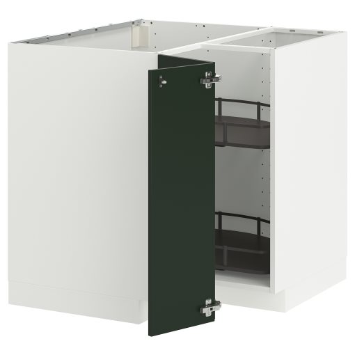 METOD, ъглов долен шкаф с въртящ се механ., 395.846.14