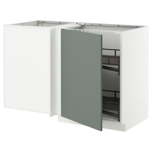 METOD, ъглов долен шкаф с подвижни фитинги, 395.851.33