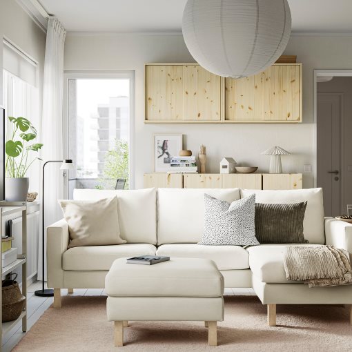 SALTSJÖBADEN, 3-местен диван с лежанка, 396.021.42