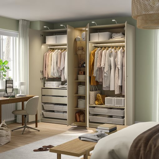 PAX/FORSAND, гардероб - комбинация, 396.073.33