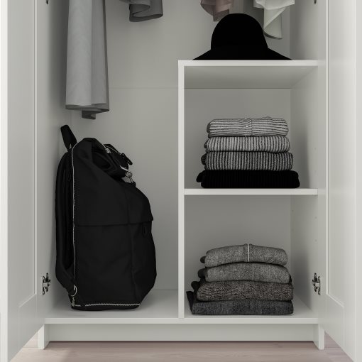 BRIMNES, гардероб двукрилен, 404.004.78
