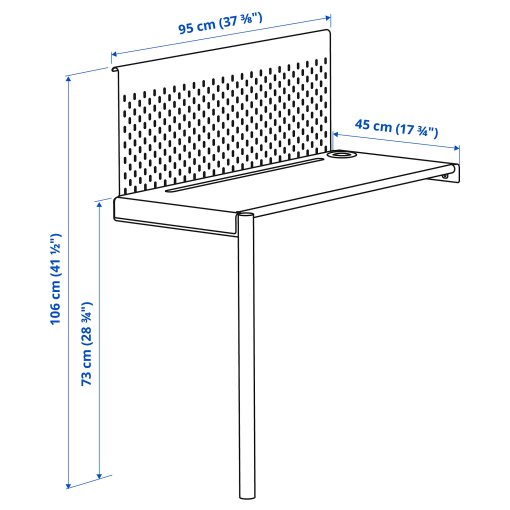 VITVAL, плот за бюро, 404.114.10