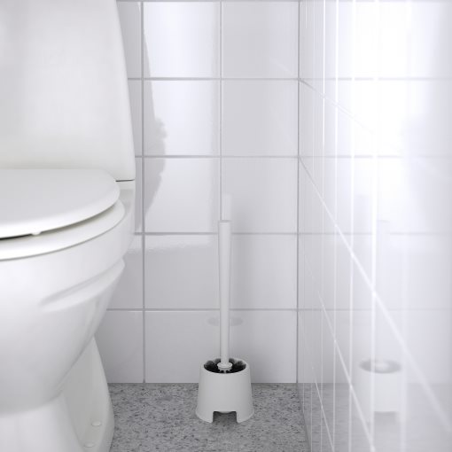 BOLMEN, четка за тоалетна с поставка, 405.744.35