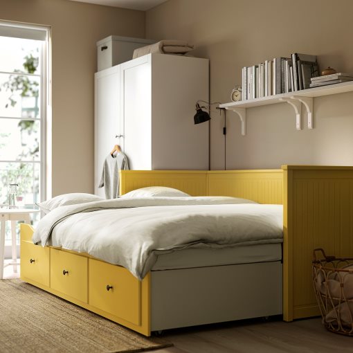 HEMNES, кушетка с 3 чекмеджета, 405.838.40