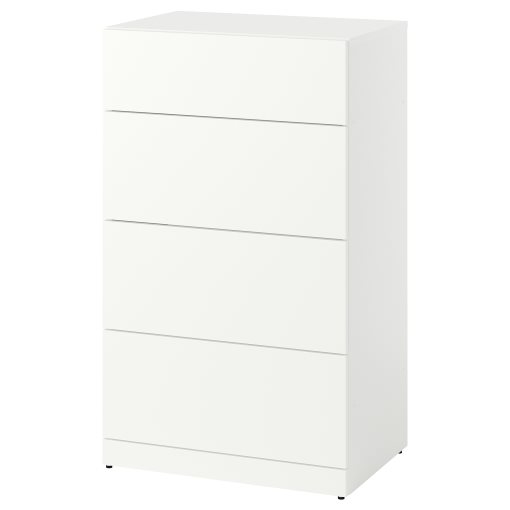 LASTARE, скрин с 4 чекмеджета, 60x42x100 см, 405.993.51