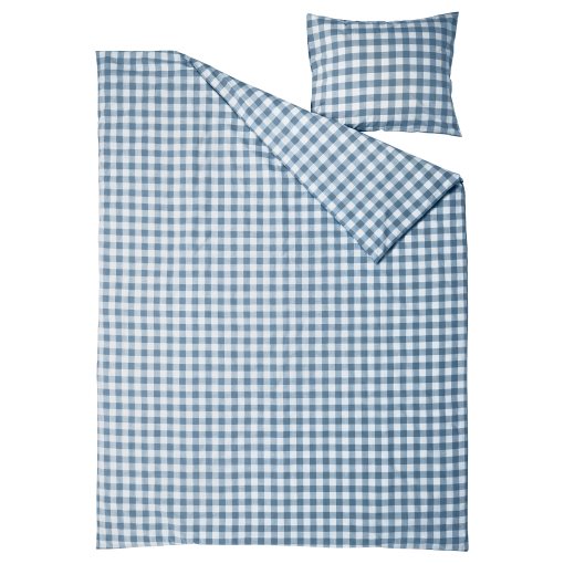 EKTANDVINGE, плик за завивка и калъфка, 150x200/50x60 см, 406.326.71