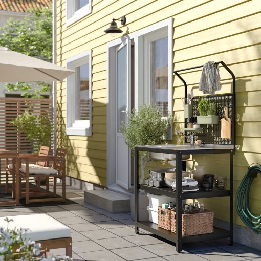 GRILLSKÄR, мивка с панел, на открито, 494.952.45
