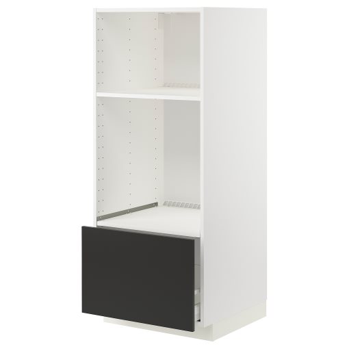 METOD/MAXIMERA, висок шкаф за фурна/микорв. с чекмедже, 494.979.42