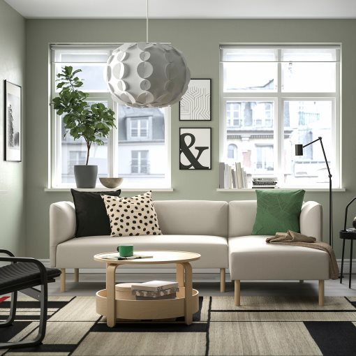 LILLEHEM, 3-местен модулен диван с лежанка, 495.682.94