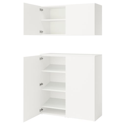 PLATSA, комб. артикули за съхранение с врати, 495.858.73