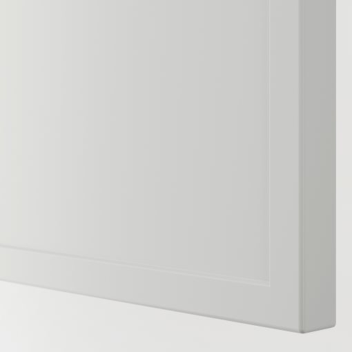 METOD/MAXIMERA, висок шкаф + рафтове/4 чекм./вр./2 чела, 40x60x220 см, 496.058.14