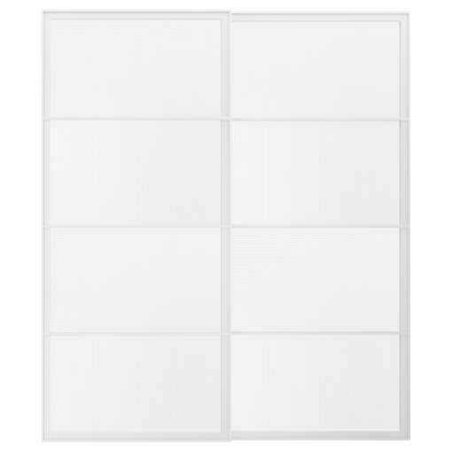 LUNDBRÄSMA, 2 плъзгащи се врати, 200x236 см, 496.190.43