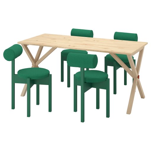 IKEA PS 2026, Маса и 4 стола, 496.344.06