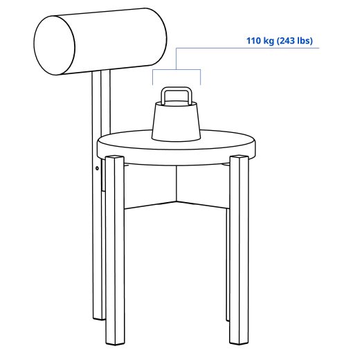 IKEA PS 2026, Маса и 4 стола, 496.344.06