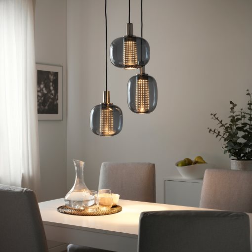 HÖGVIND, висяща лампа 3 крушки, 504.929.29