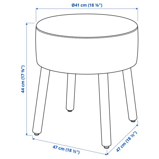 MORTFORS, пуф, 505.702.48