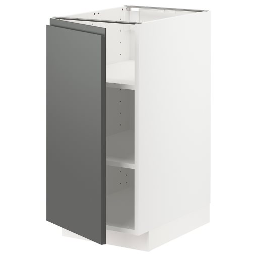 METOD, долен шкаф с рафтове, 594.549.04