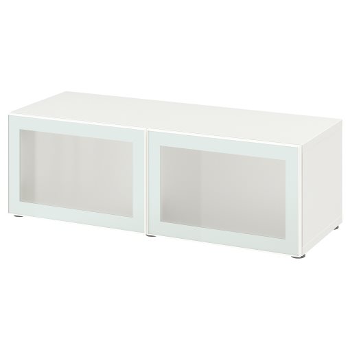 BESTÅ, етажерка със стъклени врати, 594.891.64