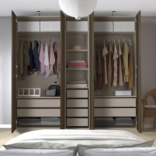 PAX/STORKLINTA, гардероб - комбинация, 595.629.08