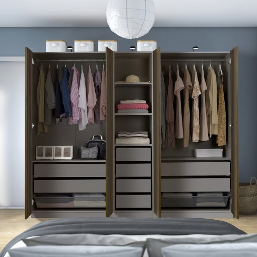 PAX/STORKLINTA, гардероб - комбинация, 595.629.13