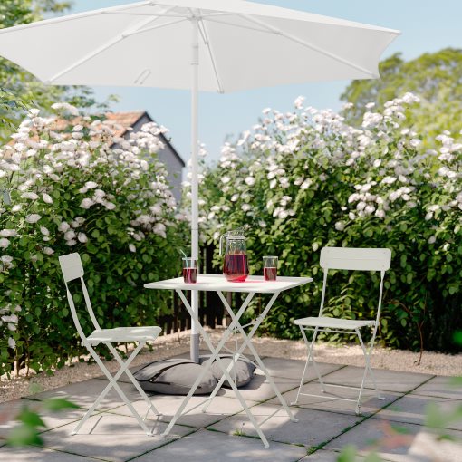 SUNDSÖ, маса с 2 сгъваеми стола, 595.730.25