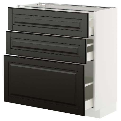 METOD/MAXIMERA, долен шкаф с 3 чекмеджета, 595.789.52