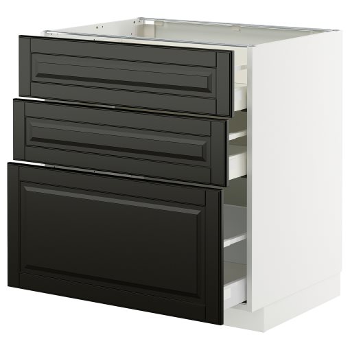 METOD/MAXIMERA, долен шкаф с 3 чекмеджета, 595.789.90
