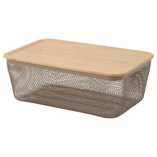 IKEA 365+, кошница за храна с капак, 32x21x13 см, 595.815.01