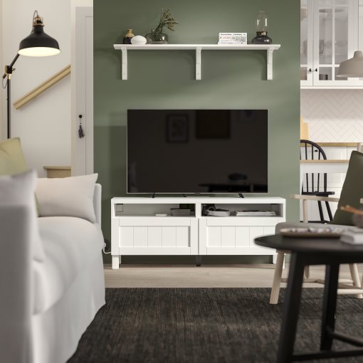 BESTÅ, TV шкаф с чекмеджета, 595.973.66