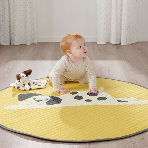 DRÖMSLOTT, бебешко одеяло с плюшена играчка, 30x30 см, 605.263.92