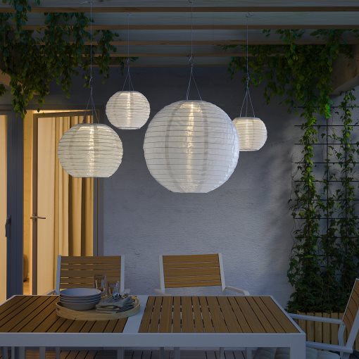 SOLVINDEN, LED висяща лампа, соларна, 45 см, 606.150.29