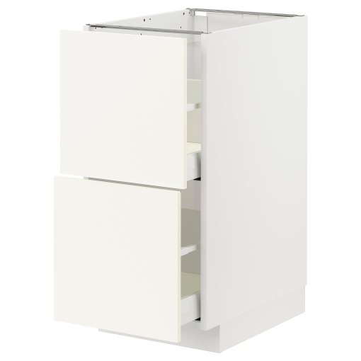 METOD/MAXIMERA, долен шкаф с 2 чела/2 високи чекмеджета, 695.071.67