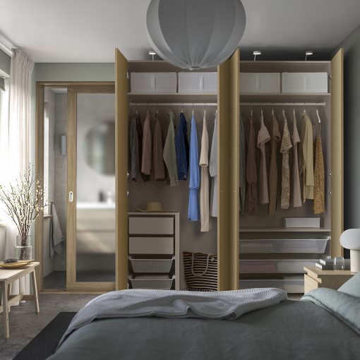 PAX/STORKLINTA, гардероб - комбинация, 695.627.81