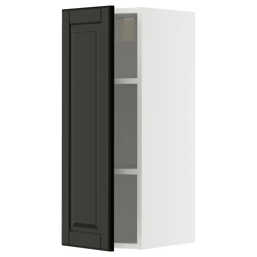 METOD, стенен шкаф с рафтове, 695.787.15
