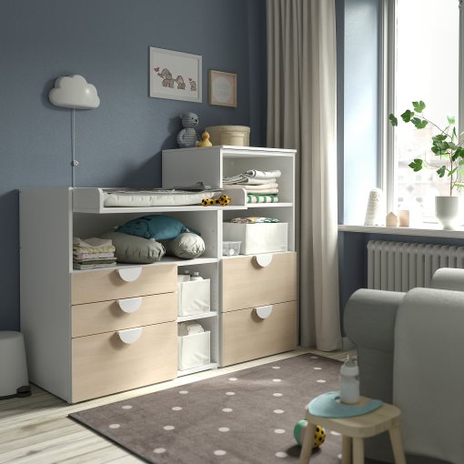 SMASTAD/PLATSA, маса за повиване, 695.832.36