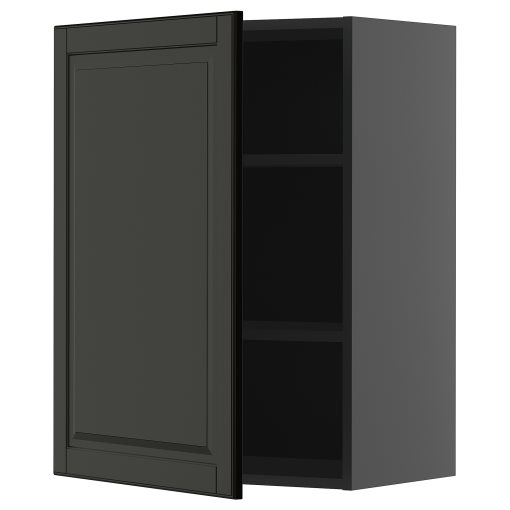 METOD, стенен шкаф с рафтове, 695.869.42