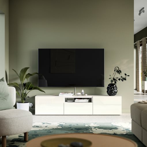 BESTÅ, TV шкаф, 180x42x39 см, 696.229.40