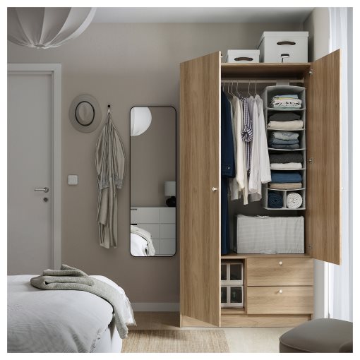 VILHATTEN, гардероб с 2 врати и 2 чекмеджета, 705.306.09