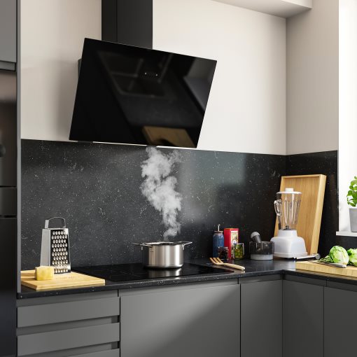 KNUVEBO, аспиратор за стенен монтаж, IKEA 500, 70 см, 706.156.32